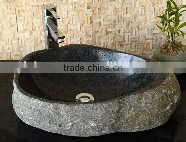 Natural Countertop Cobblestone Basin photo-2