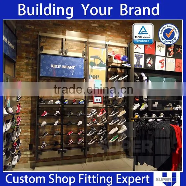 Retail Brands Outdoor Vintage Sports Shoes Display for Shop Design photo-4