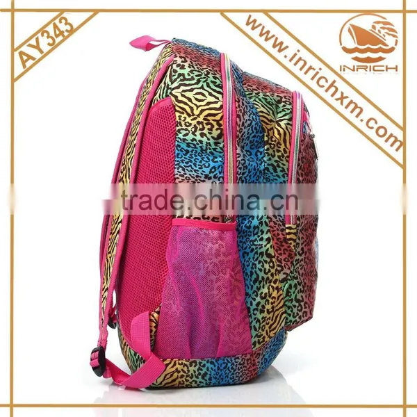 Fashion Leopard School Backpack,Satchel,Sexy Girls School Bag photo-2