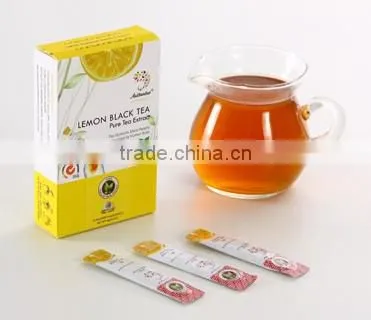 GMP Certificated High Quality Lemon Black Tea Lemon Instant Tea photo-6