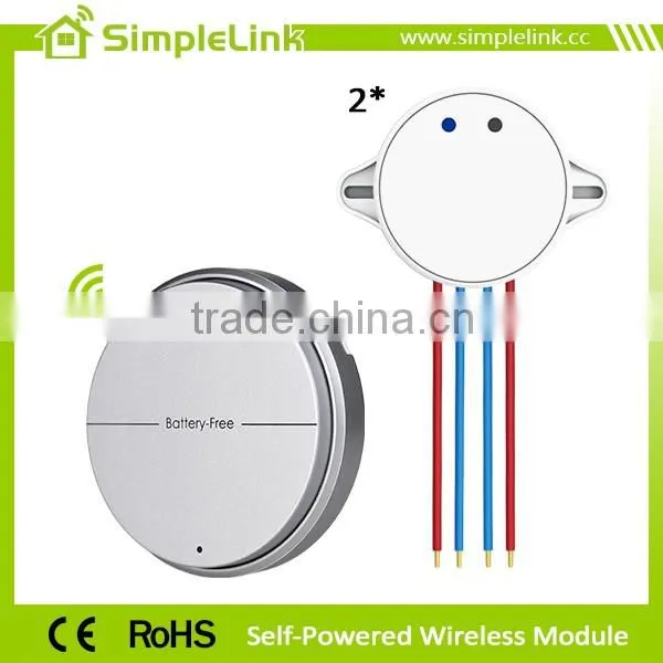 Self-powered Push Button Digital Wireless Remote Control Switch With 200,000 Clicks photo-2