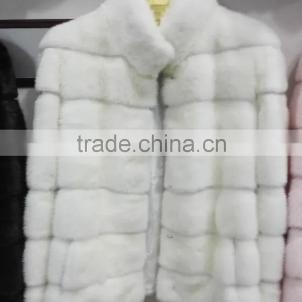Fashion Design Ladies Mink Fur Coat /mink Fur Jacket photo-2