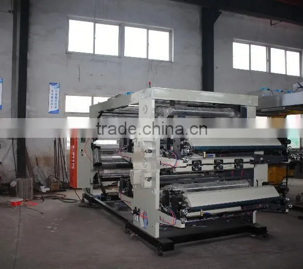 YT-2600 Two Colors Plastic Film Roll to Roll Screen Printing Machine