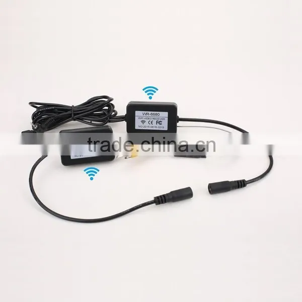 Wifi Wireless 2.4G 4.3inch Wire Free One Second Startup Waterproof HD Car Rearview Mirror photo-3