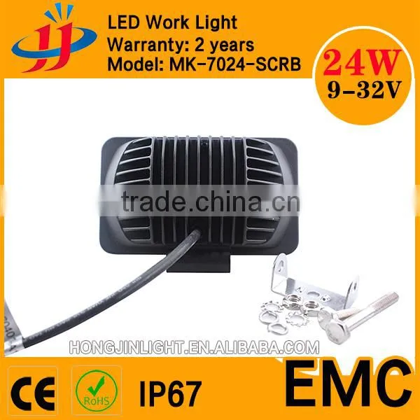 IP67 Spot/flood Beam Auto Led Work 24W LED Working Light photo-2
