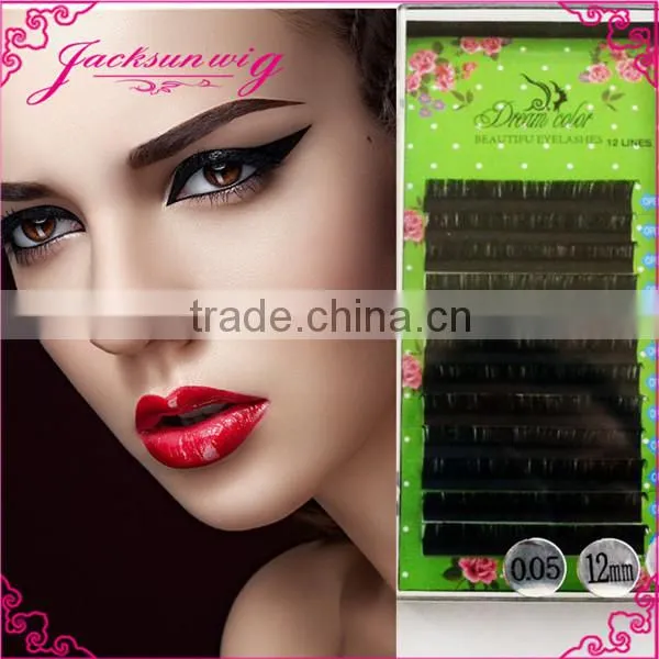 0.05 &0.07 Korea Silk Eyelash Extension,wholesale Silk Eyelash Extension