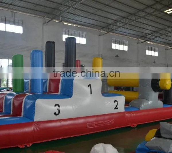 2016 Hot Selling Olympics Water Obstacle Inflatable Obstacle Course for Adult and Kids photo-4