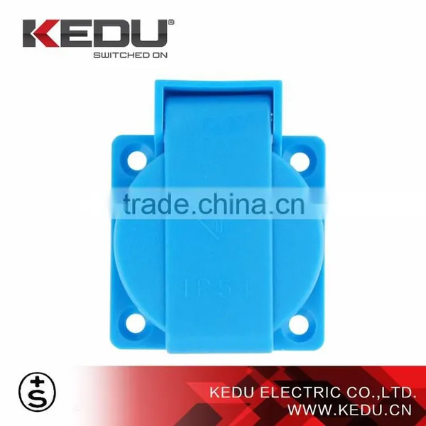 KEDU Waterproof Swiss Socket 2P+PE 10A/16A 250V photo-4