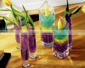 Colorful Water Plant Flower Jelly Crystal Soil Water Beads photo-6