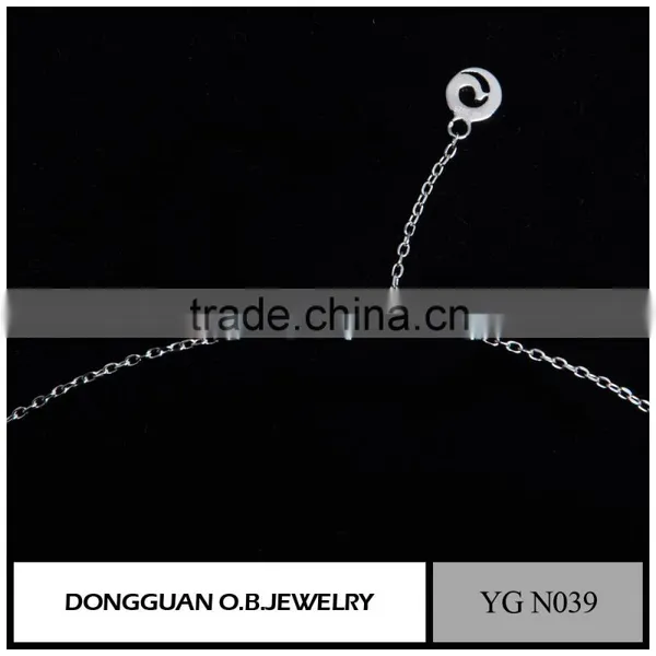Handmade Jewelry Necklace Crow Pendant With White Gold Wholesale photo-4