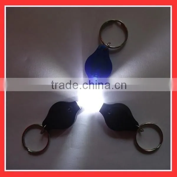 UV Led Light up Keychain,UV Light Led Keychain,purple Colour Led Keychain Light photo-2