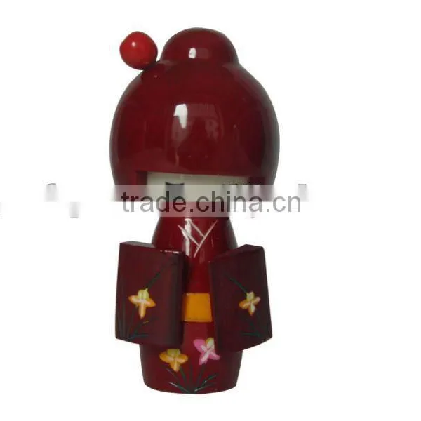 Pure Handcraft Red Custom Polymer Clay Doll Made in China for Decoration or Gifts photo-2