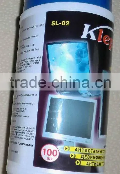 Computer Screen Lens Cleaner, Wet Wipe, Household Tissue, CE Certification photo-5