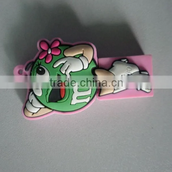 soft pvc USB case/key case
