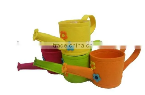 Cute Animal Easter Design Hand Made Felt Bags With Towel Set photo-2