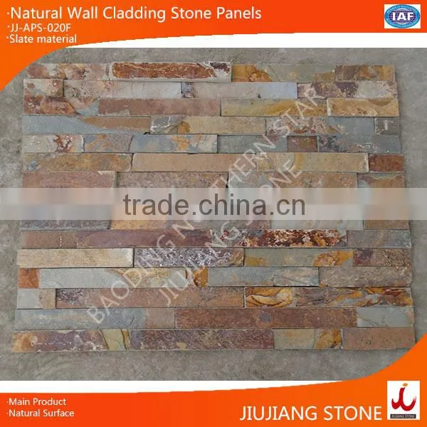 Rustic Stone Veneer for Cladding With Smooth Surface