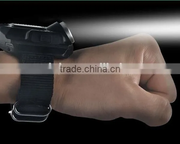 Fashion Mutifunctional Rechargable LED Watch Flashlight With Compass photo-6