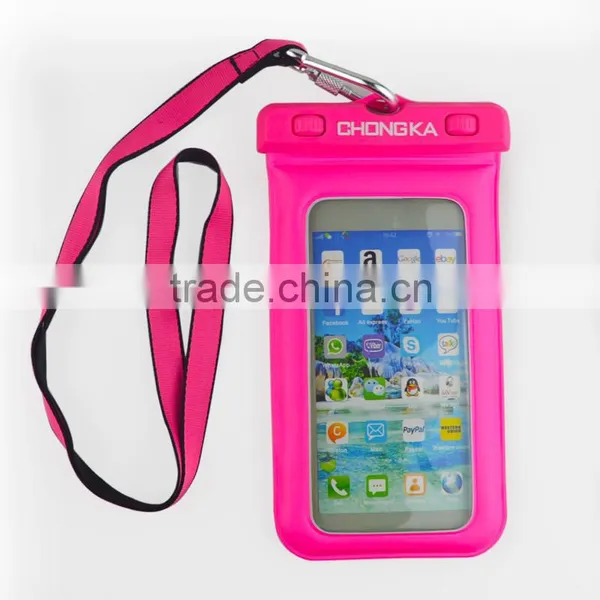 China Popular Hot Pvc Waterproof Mobile Phone Bag Case