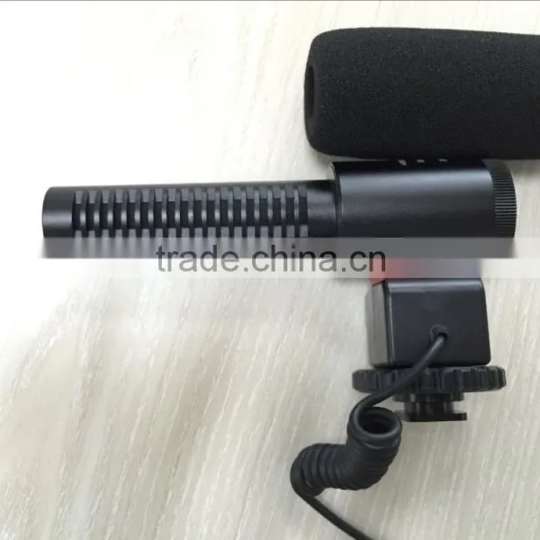 Camera DSLR Shortgun Microphone, 3.5mm Connector Metal Case Studio Recording photo-3
