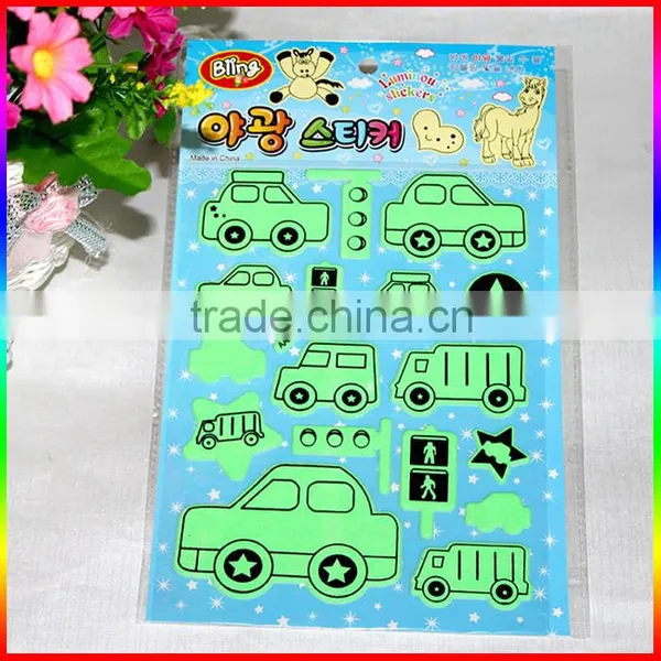 Glow in the Dark Butterfly Luminous Puffy Stickers photo-5