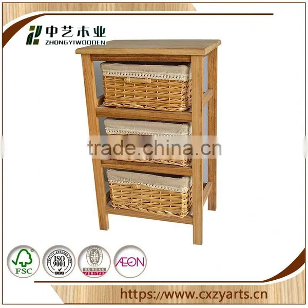 Living Room Storage Customized Wooden Cabinet With Drawer photo-3