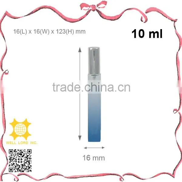 Neat Design Transparent 10ml Glass Cuboid Atomizer Pump Sprayer photo-4