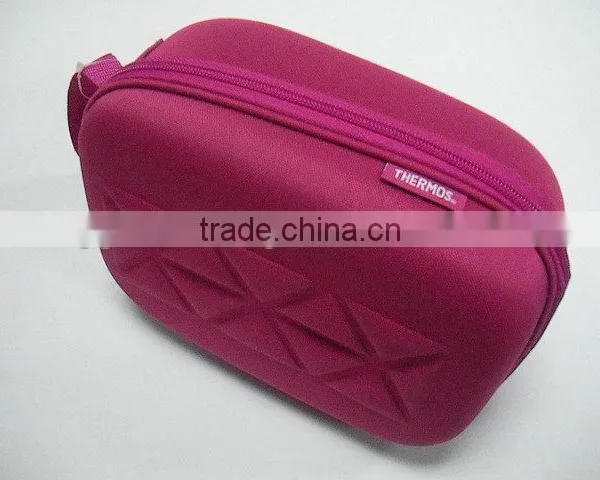 GC-----Low Cost Newest Red 600D Nylon Ice Carrying Ice Bottle Eva Case Bag photo-3