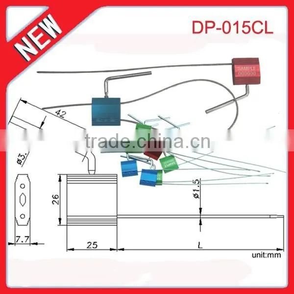 Tamper Resistant Security Cable Seals Container Trucks Door Locks DP-015CL