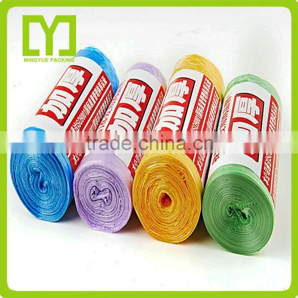2016 Custom Garbage Bag Make in China Good Quality Colorful Garbage Bag on Roll photo-5