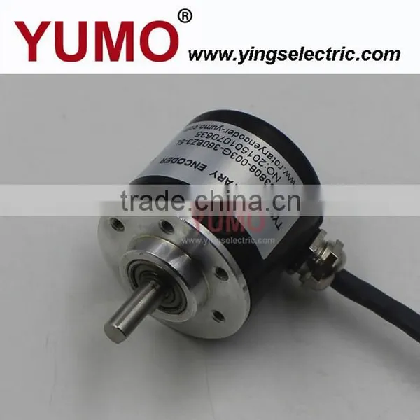 YUMO ISC3806 2500PPR 5V CNC System Solid Shaft Encoder Optical Price Incremental Rotary Encoder