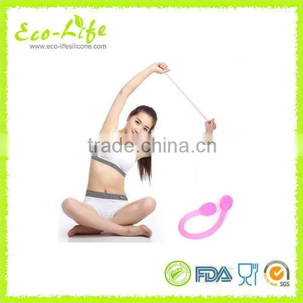 BPA Free 132G Elastic Silicone Rubber Exercises Stretch Pull Cord Rope