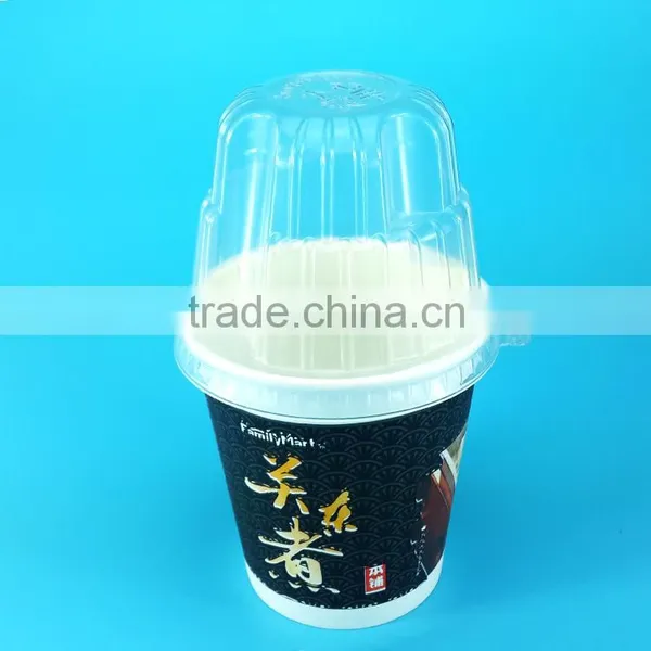 Disposable Paper Soup Cup for Noodle Cheap Paper Cups With Lid photo-2