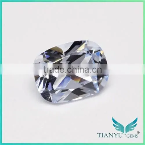 Wuzhou Gems Processing Loose Synthetic #105 Blue Green Nano Spinel Gemstone photo-4