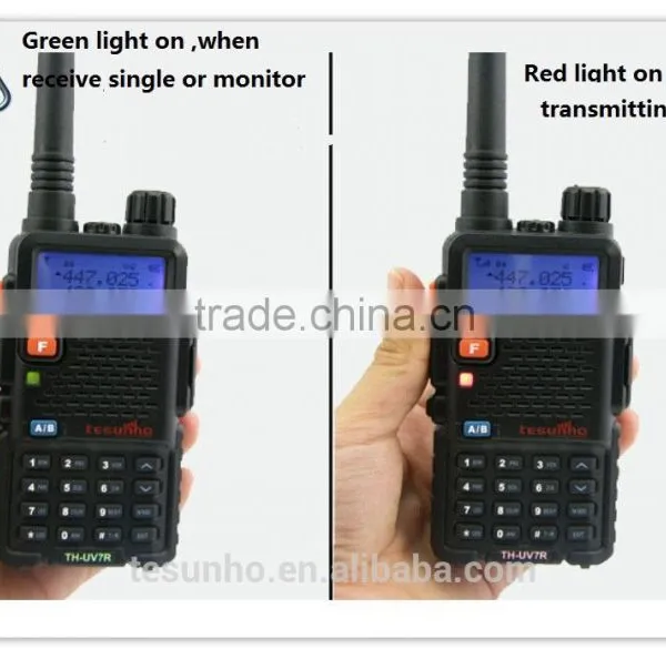 TESUNHO TH-UV7R High Quality Wide Frequency Band Dual Band Ham Radio Two Way Radio photo-3