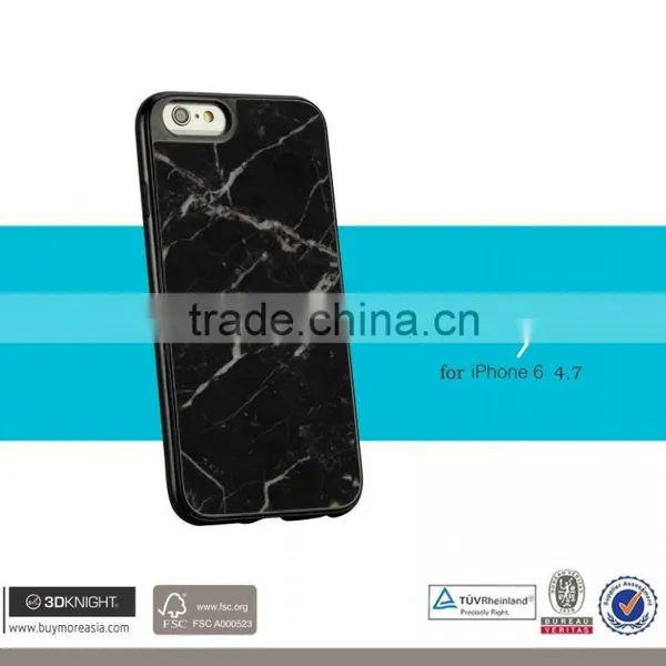 Unique Ultra Thin Marble for IPhone Case, White Black TPU Case for IPhone 6, Luxury Slim Marble Hard Smart Cover photo-5