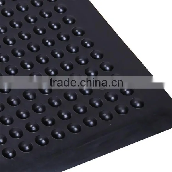 Black Rubber Conductive Interlocking Floor Mat photo-3