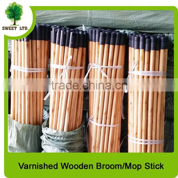 Varnished Wooden Broom Mop Handles With Competiive Price photo-4