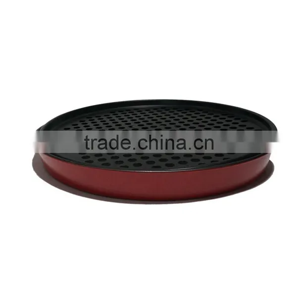 Round Shape Eco Non Stick Korean Cast Iron BBQ Grill Pan photo-4