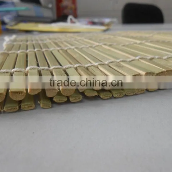 Japanese Bamboo White and Green Sushi Mat photo-2
