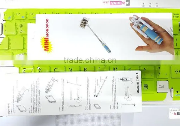 POPULAR PORTABLE MINI SELFIE STICK MONOPOD COMPFORT TOUCH OPERATION SUPER PRICE GVC 3.5 JACK photo-5