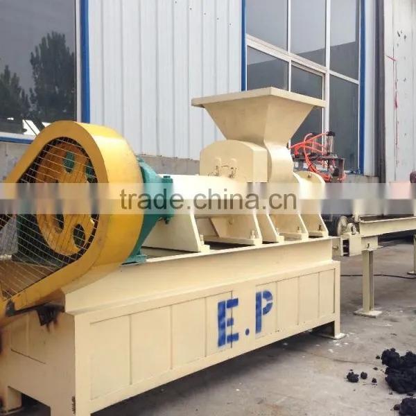 Environmental Charcoal Briquette Extruder Making Machine With Automatic Cutter photo-3