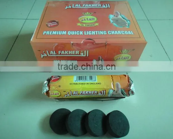 Famous Al Fakher Hookah Charcoal 40mm With Letter A photo-3