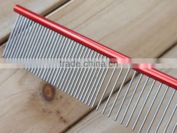 Dog Pet Dead Fur Remove Comb With Colored Handle photo-2