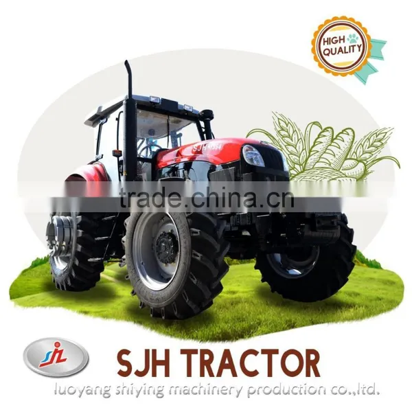 SJH 135hp 4wd Farm Wheel Tractor Supply With Implements photo-2