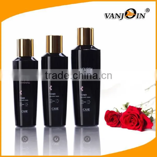 Black Square Plastic Shower Cream Bottle With Pump or Disc Cap photo-4