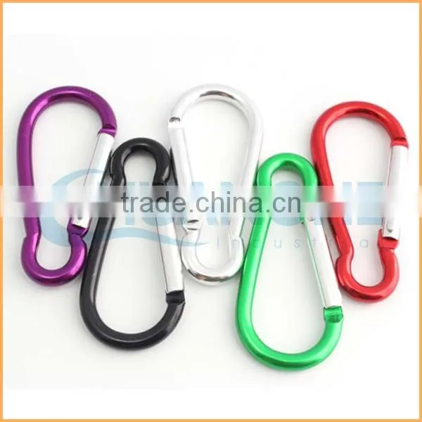 Fashion High Quality Promotional Carabiner Clip Keychain photo-3