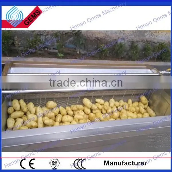 Industrial Stainless Steel Bamboo Shoot Washing Machine for Sale photo-6
