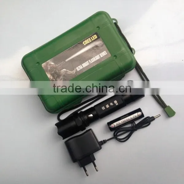 High Quality 3W Rechargeable LED Flashlight Tactical Flashlight Led Torches photo-4