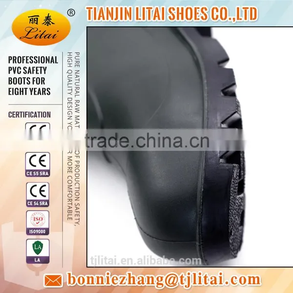 Black Pvc Safety Working Boots for Special Situation photo-5