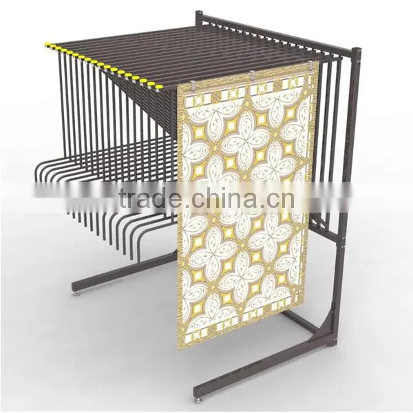 Floor Standing Metal Display Rack for Fabrics photo-3
